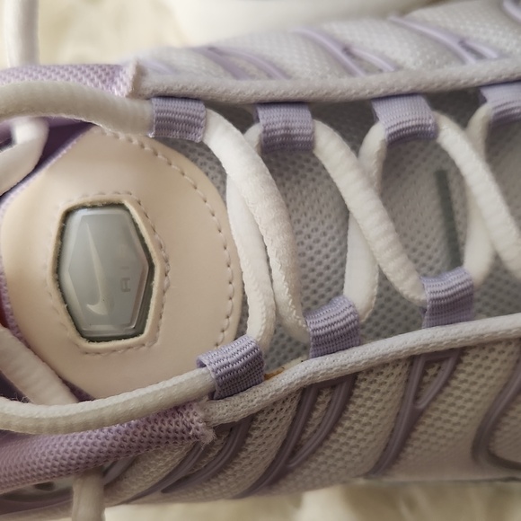Nike Air Max Plus White Platinum Purple Sneakers Womens UK 6/ EU40/ US 8.5 - Picture 14 of 17